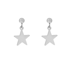 Stud earrings with charm star / Essentialistics